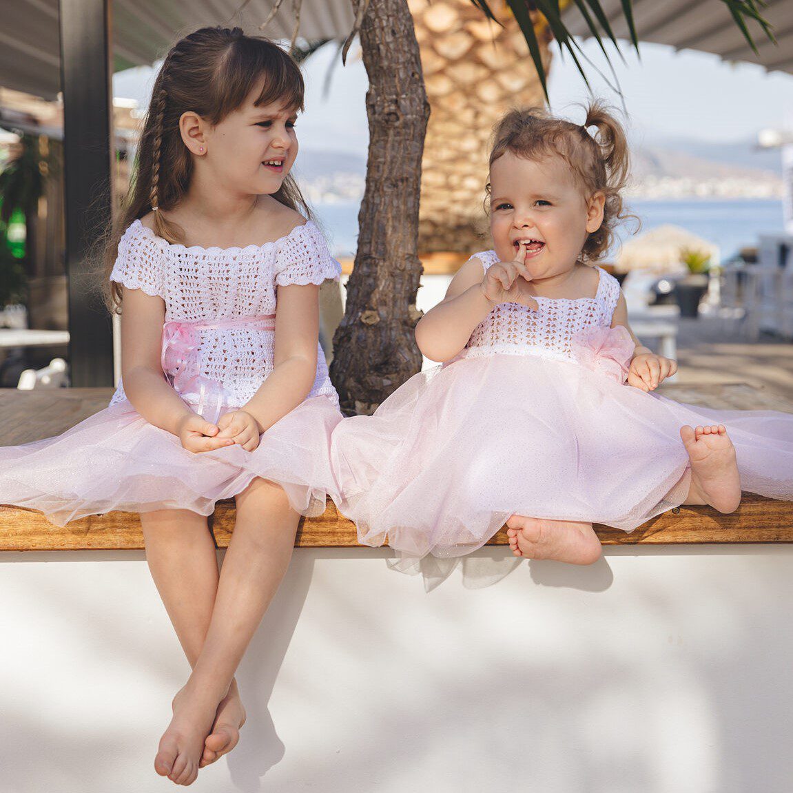 Χειροποίητο σετ μπούστο με τούτου φούστα_Μικρές Κυρίες