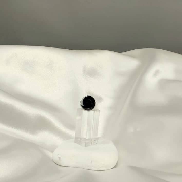 Μικρό δαχτυλίδι σεβαλιέ με μάτι από σμάλτο