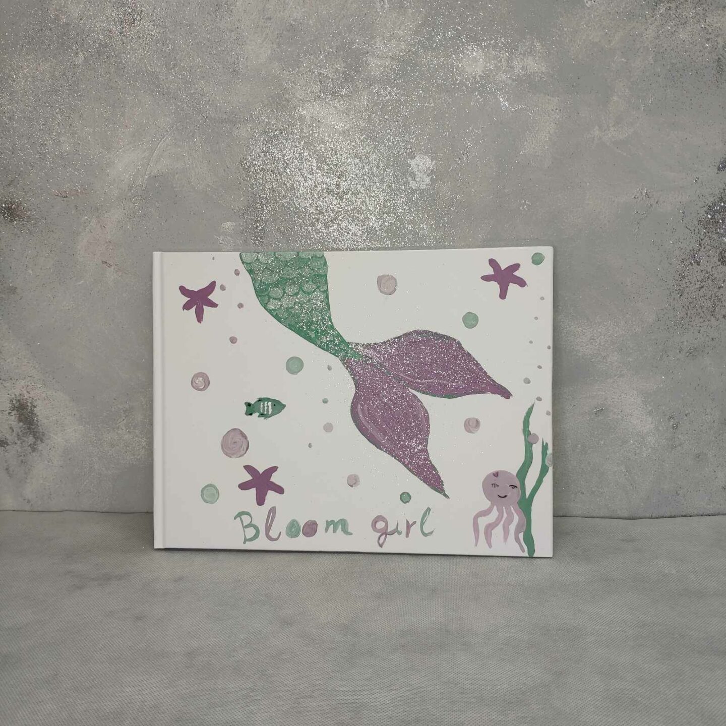 Βιβλίο ευχών με θέμα γοργόνα